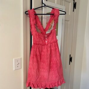 Pink Sleeveless Dress